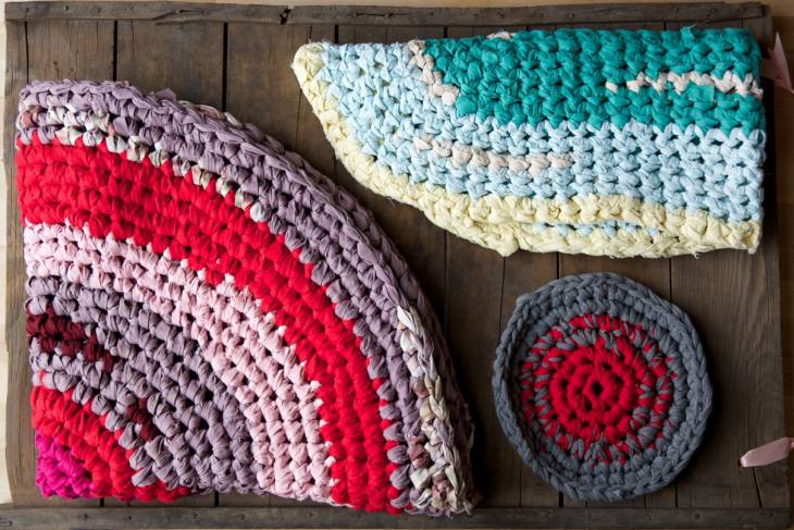 Cal Patch, Exploring Crochet Rag Rugs, Fiber and Baskets
